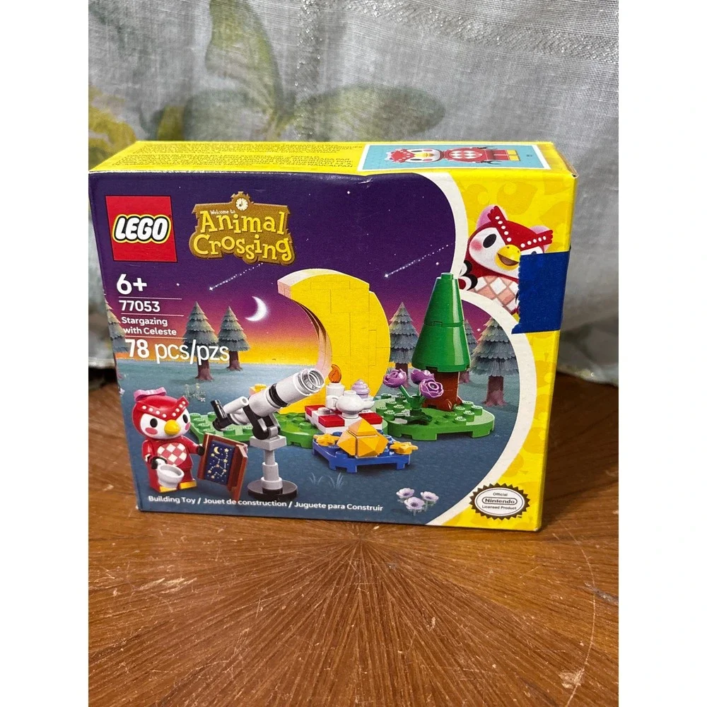 LEGO Animal Crossing 77053 Stargazing with Celeste 78 Pieces New Sealed